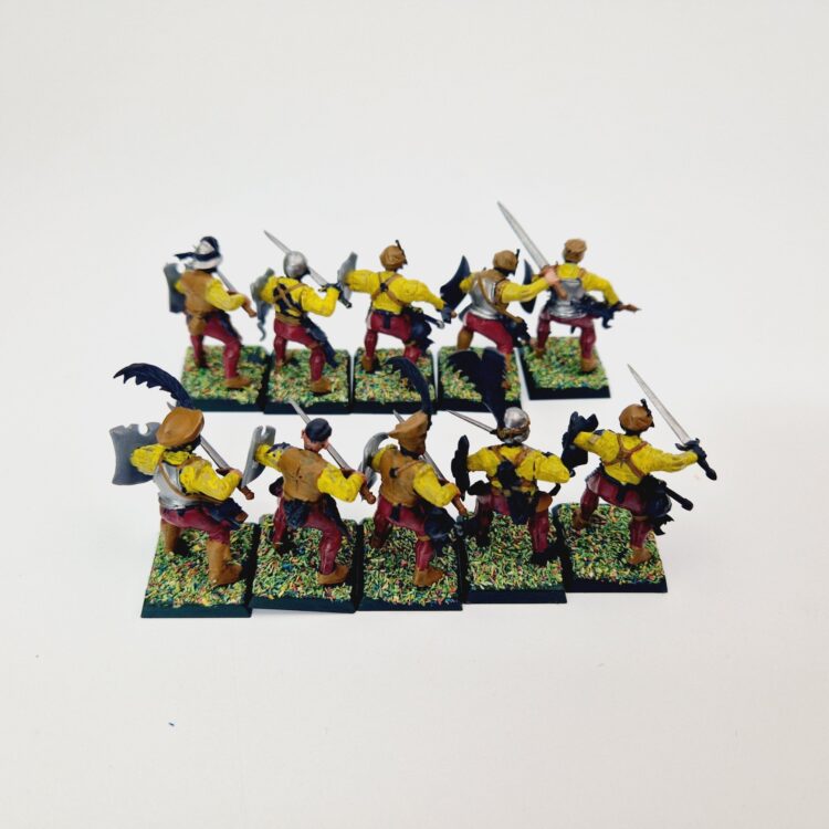 A photo of The Empire State Troops Warhammer miniatures