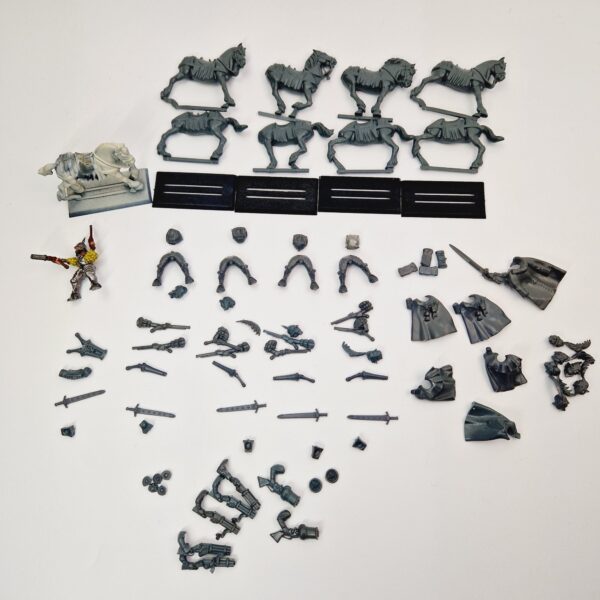 A photo of The Empire Pistolliers Warhammer miniatures