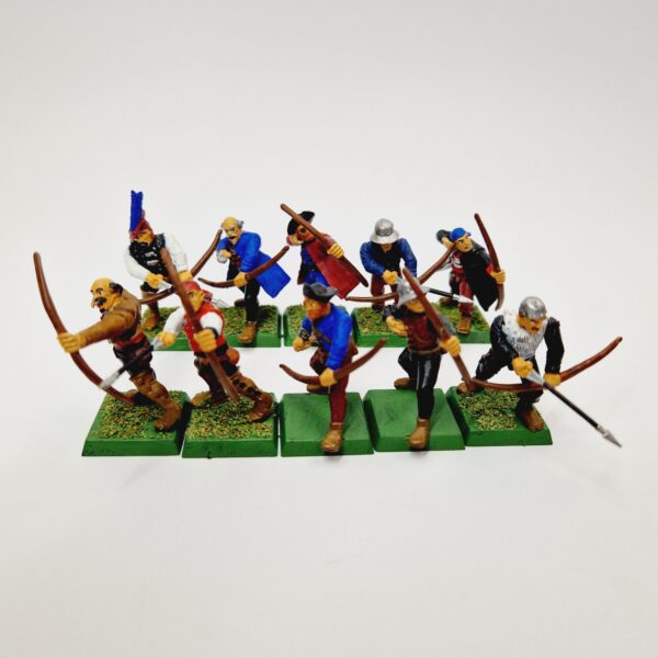 A photo of The Empire Militia Warhammer miniatures