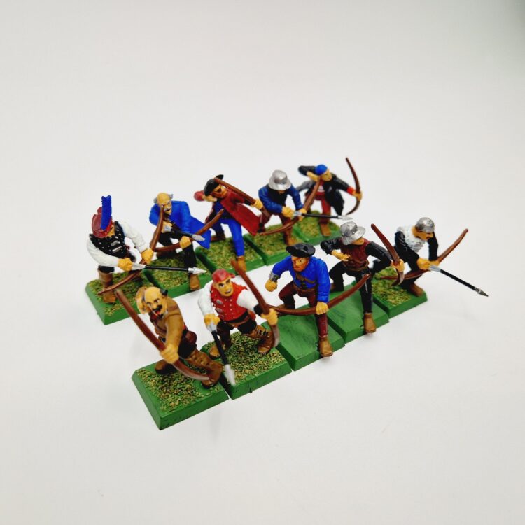 A photo of The Empire Militia Warhammer miniatures