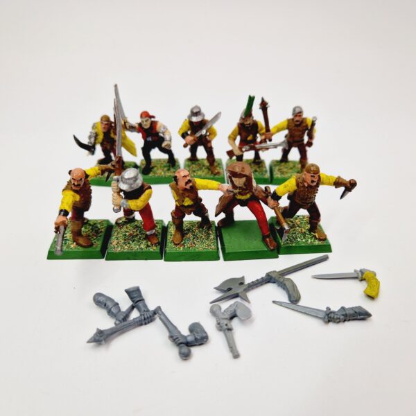 A photo of The Empire Militia Warhammer miniatures