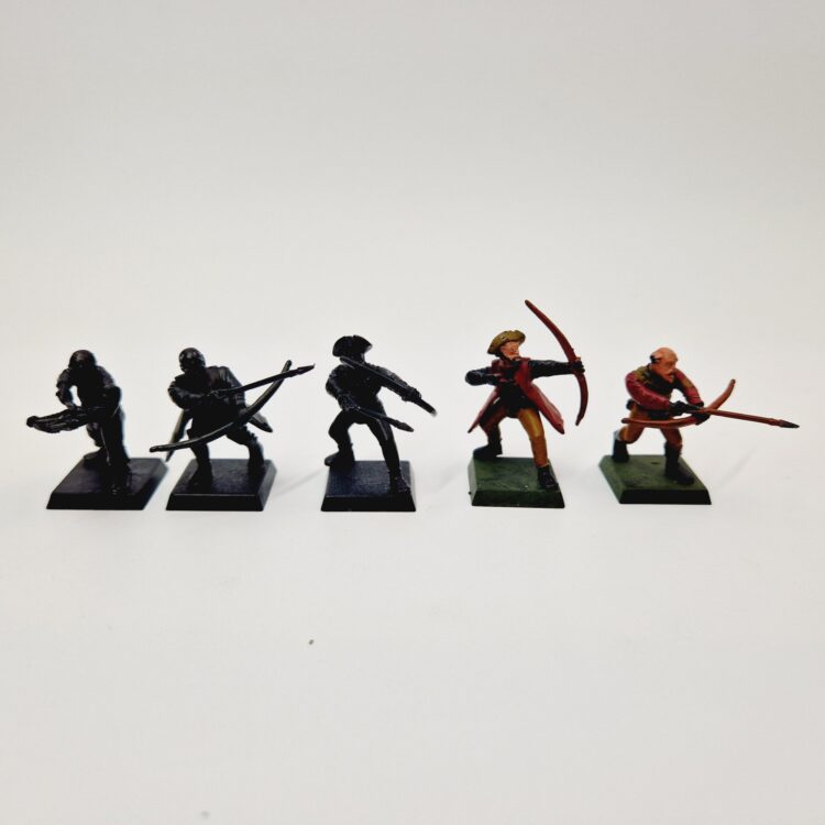 A photo of The Empire Militia Warhammer miniatures