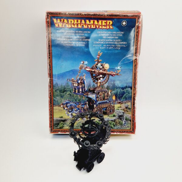 A photo of a The Empire Celestial Hurricanium Warhammer miniature