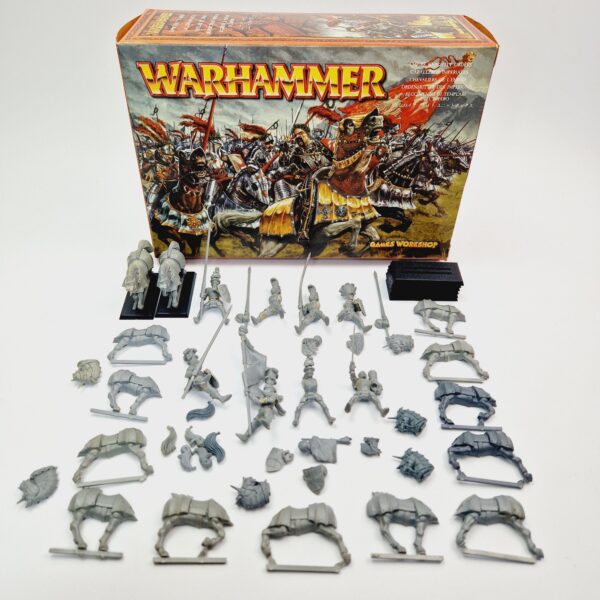 A photo of The Empire Knightly Orders Warhammer miniatures