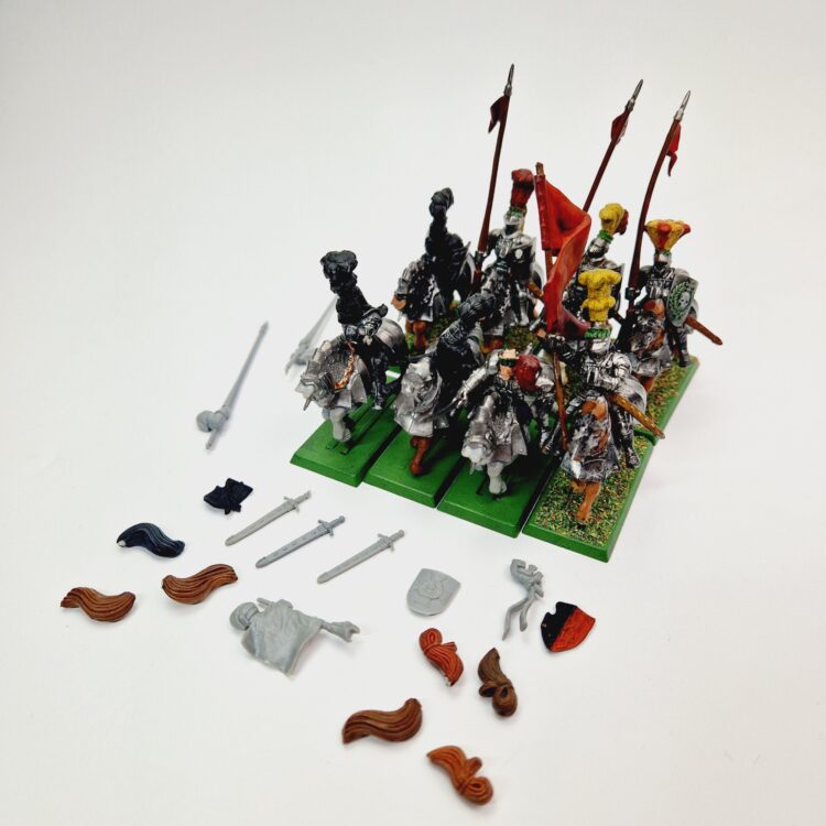 A photo of The Empire Knightly Orders Warhammer miniatures