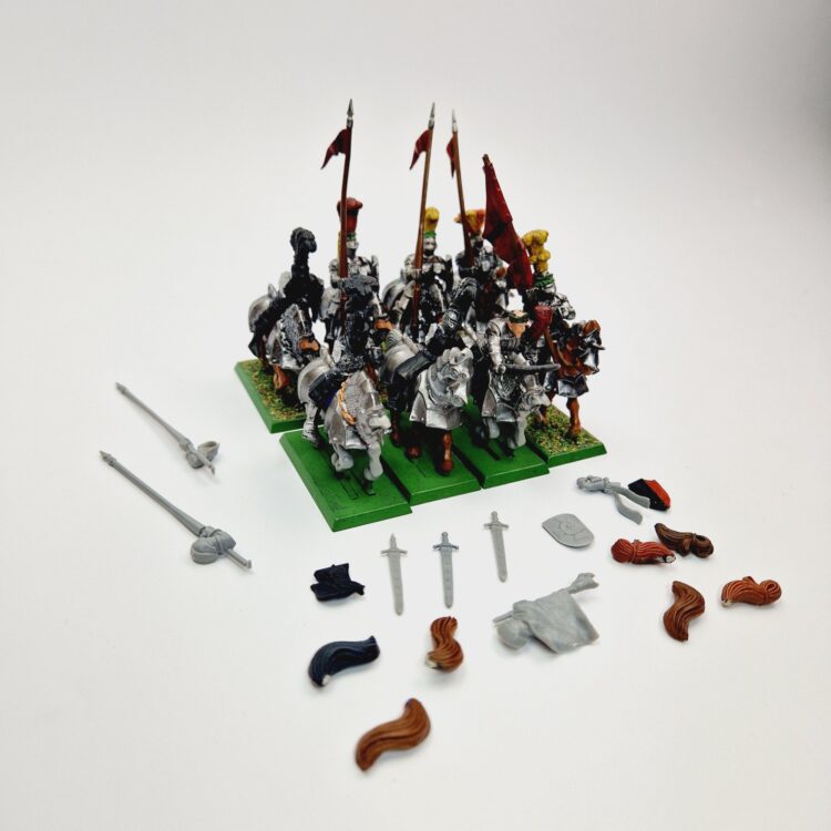 A photo of The Empire Knightly Orders Warhammer miniatures