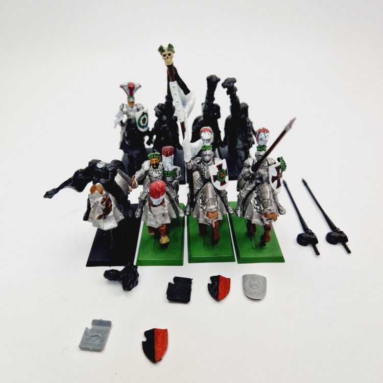 A photo of The Empire Knightly Orders Warhammer miniatures