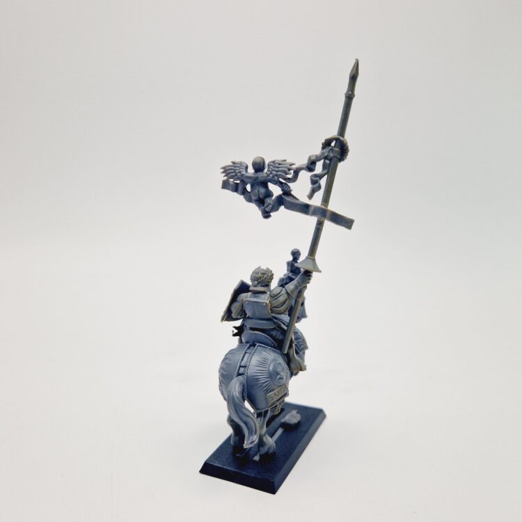 A photo of a The Empire General of the Empire Warhammer miniature