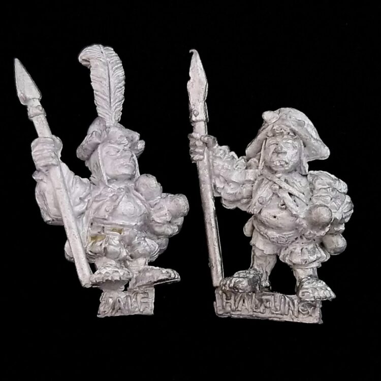 A photo of The Empire Imperial Halflings Warhammer miniatures