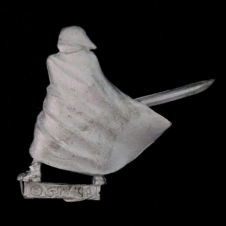 A photo of a Mordheim Aenur Sword of Twilight Warhammer miniature