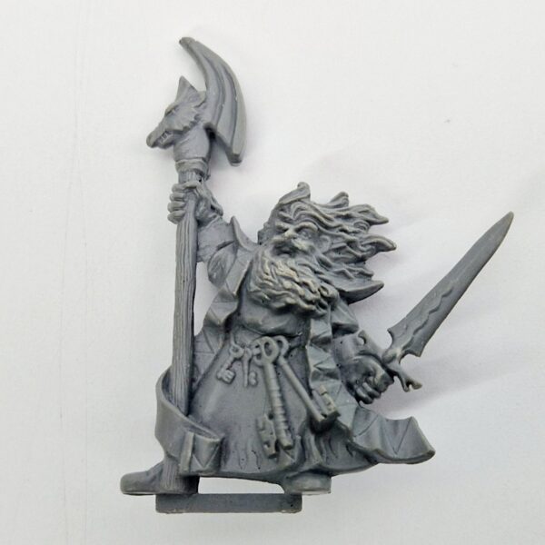 A photo of a Talisman Fire Wizard Warhammer miniature