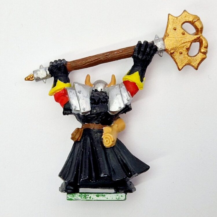 A photo of a Talisman Chaos Sorcerer Warhammer miniature