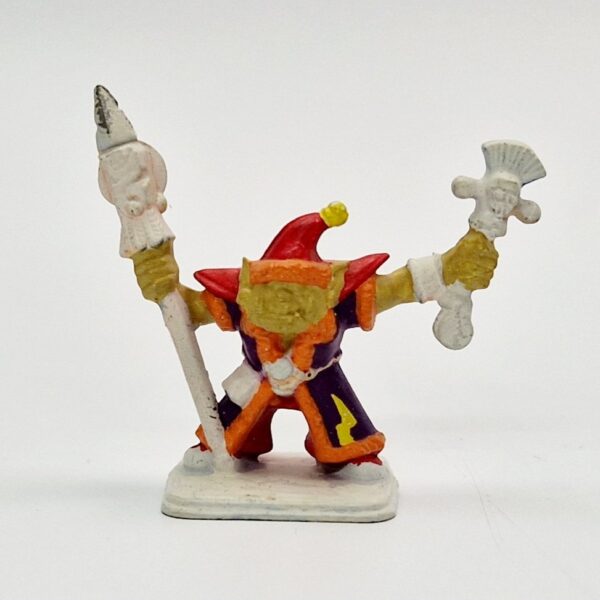 A photo of a HeroQuest Orc Shaman Grawshak Warhammer miniature