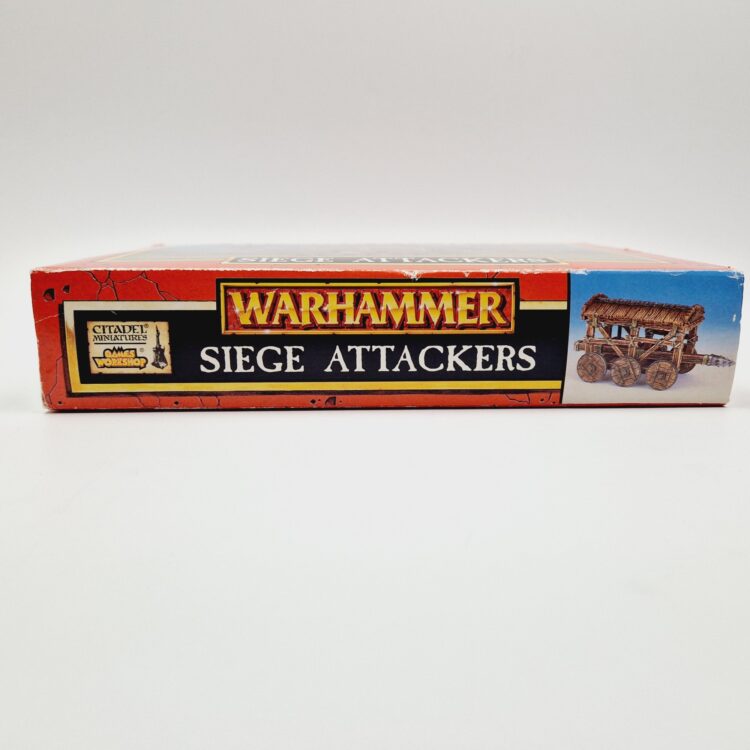 A photo of Warhammer Siege Attackers Warhammer miniatures