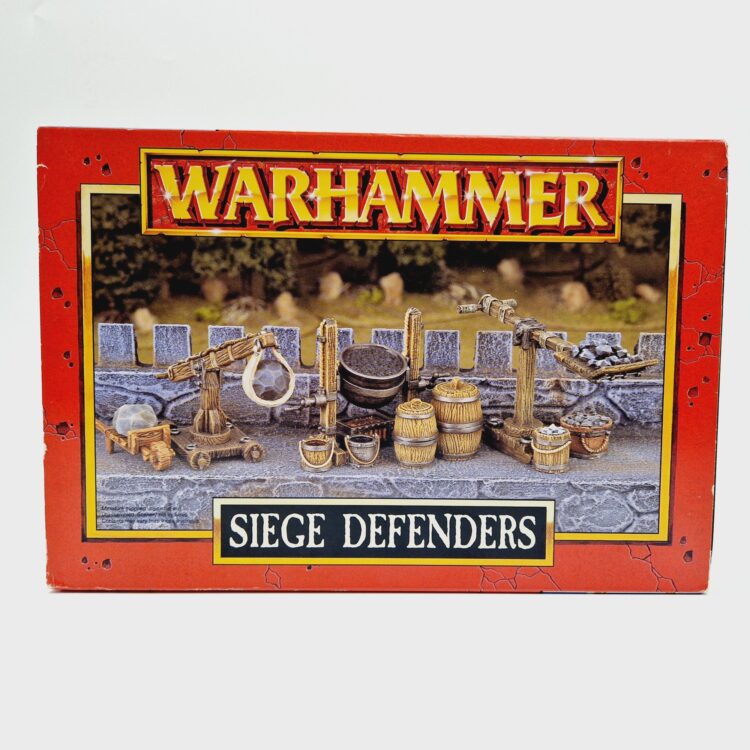 A photo of Warhammer Siege Defenders Warhammer miniatures