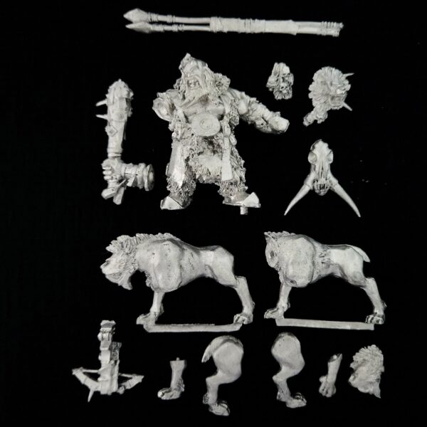 A photo of Warhammer miniatures