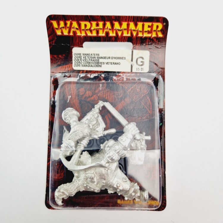 A photo of a Ogre Kingdoms Maneater Pirate Warhammer miniature