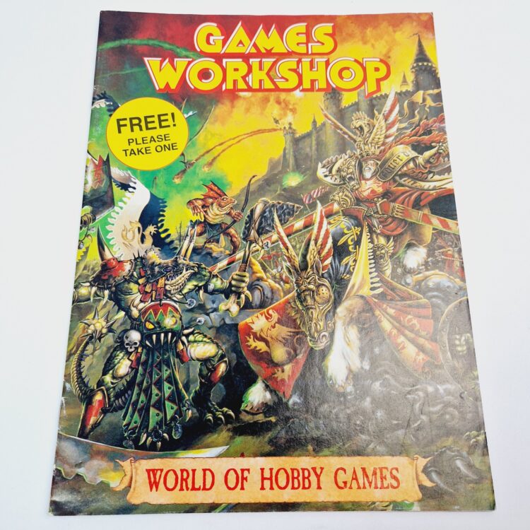 A photo of Games Workshop World of Hobby Games 1996