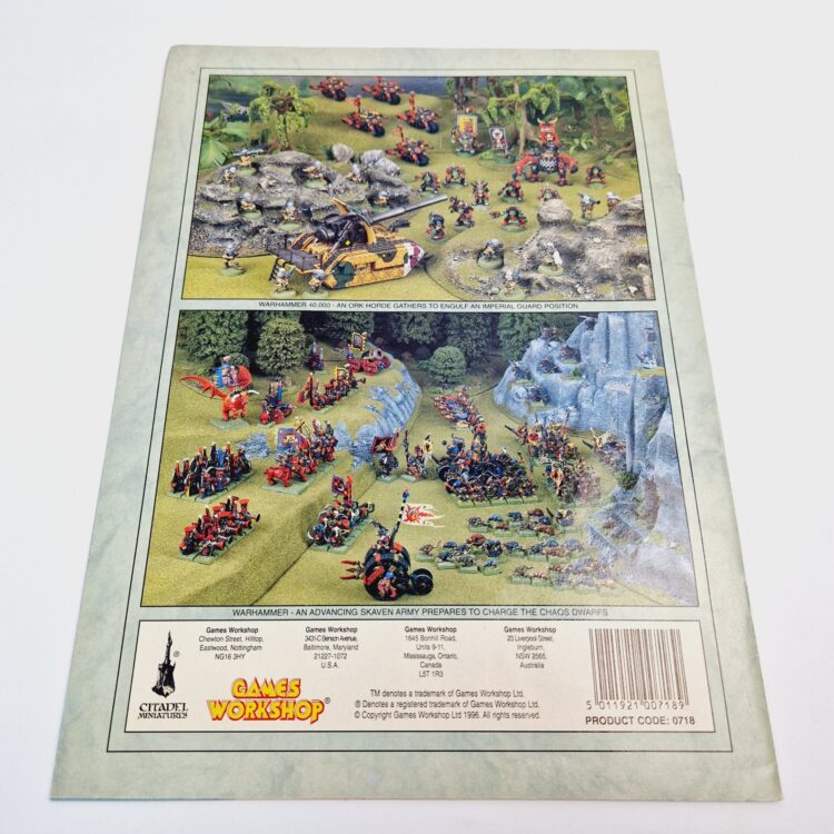 A photo of Games Workshop World of Hobby Games 1996