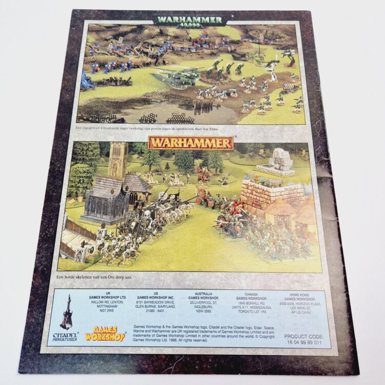 A photo of Games Workshop Wereld van Hobby Games 1998 (Nederlands)