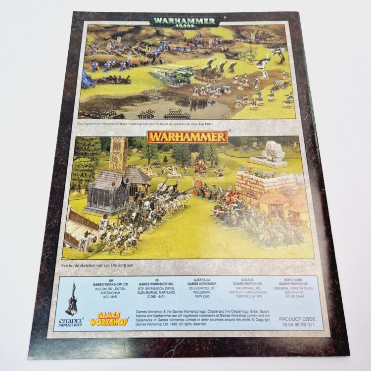 A photo of Games Workshop Wereld van Hobby Games 1998 (Nederlands)