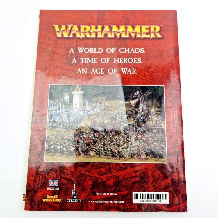 A photo of Warhammer Warhammer Fantasy Battle 8th Edition Mini Rulebook