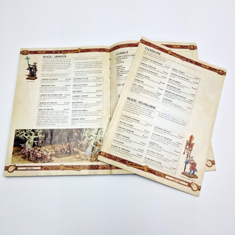 A photo of Warhammer Warhammer Fantasy Battle 8th Edition Mini Rulebook