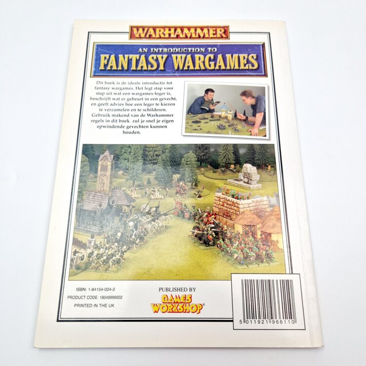 A photo of Warhammer An Introduction to Fantasy Wargames