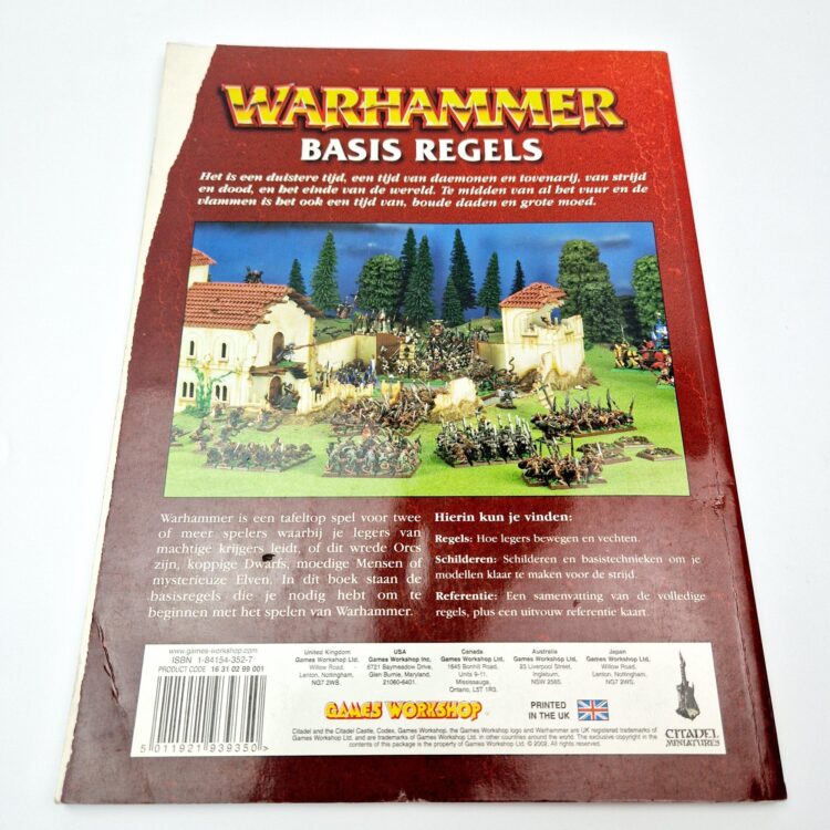 A photo of Warhammer Basis Regels