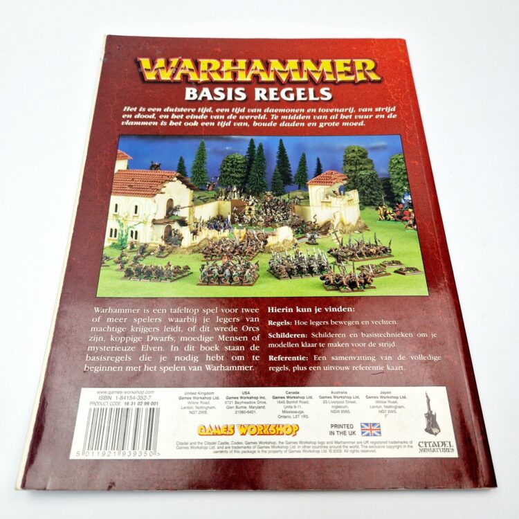 A photo of Warhammer Basis Regels