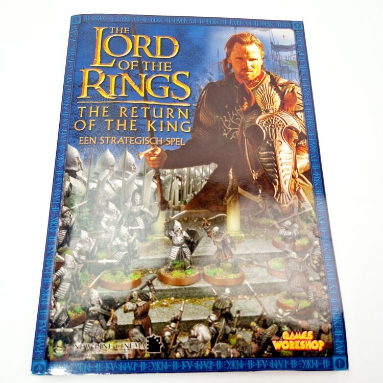 A photo of Warhammer The Lord of the Rings The Return of the King Rulebook