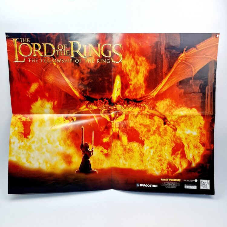 A photo of The Lord of the Rings Gandalf vs the Balrog Poster