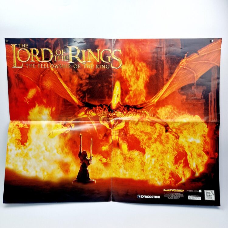 A photo of The Lord of the Rings Gandalf vs the Balrog Poster