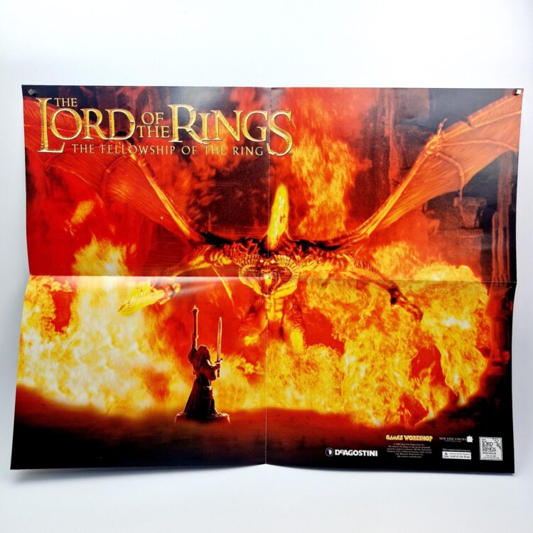 A photo of The Lord of the Rings Gandalf vs the Balrog Poster