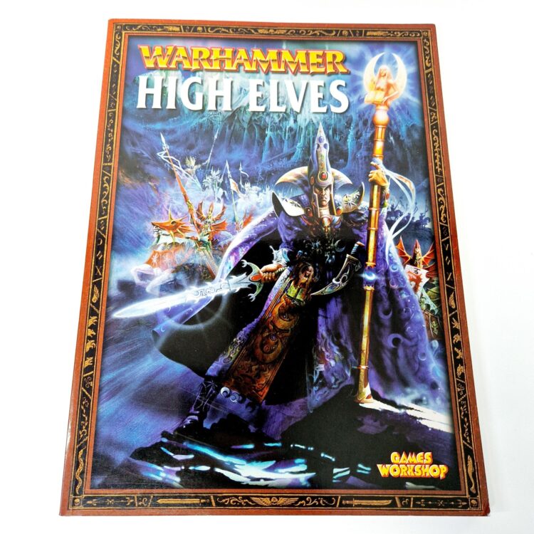 A photo of a Warhammer High Elves 6th Edition Army Book