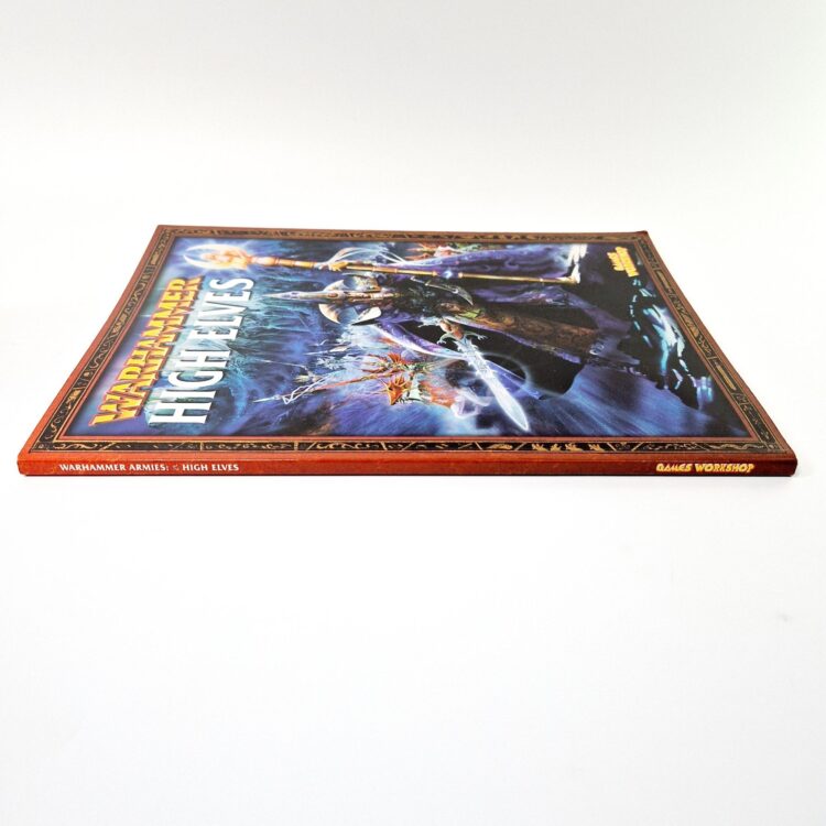 A photo of a Warhammer High Elves 6th Edition Army Book