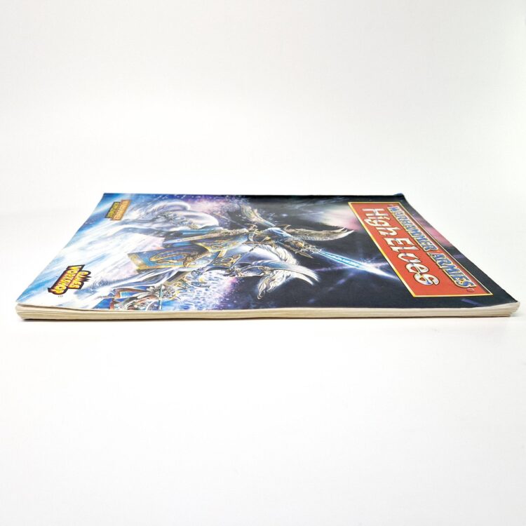 A photo of a Warhammer High Elves 5th Edition Army Book