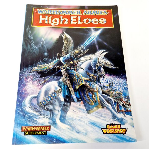 A photo of a Warhammer High Elves 5th Edition Army Book