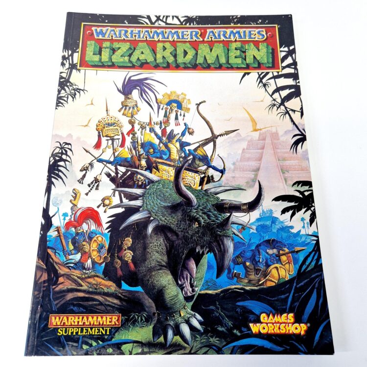 A photo of a Warhammer Lizardmen 5th Edition Army Book