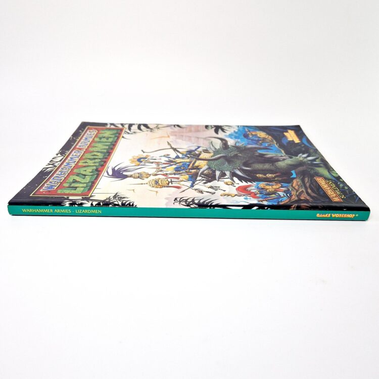 A photo of a Warhammer Lizardmen 5th Edition Army Book