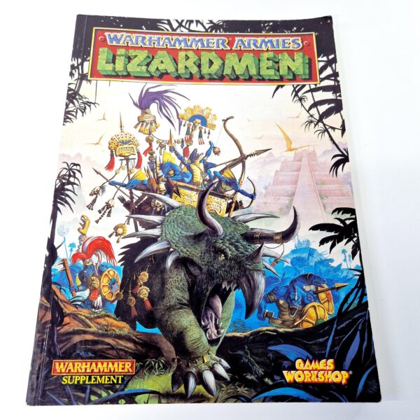 A photo of a Warhammer Lizardmen 5th Edition Army Book