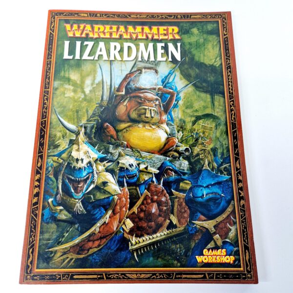 A photo of a Warhammer Lizardmen 6th Edition Army Book