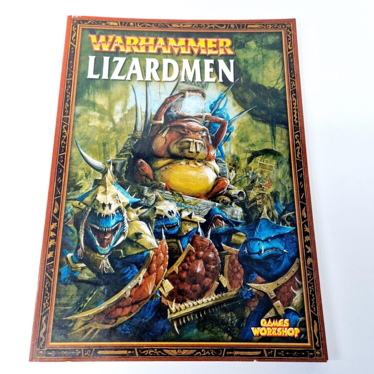 A photo of a Warhammer Lizardmen 6th Edition Army Book