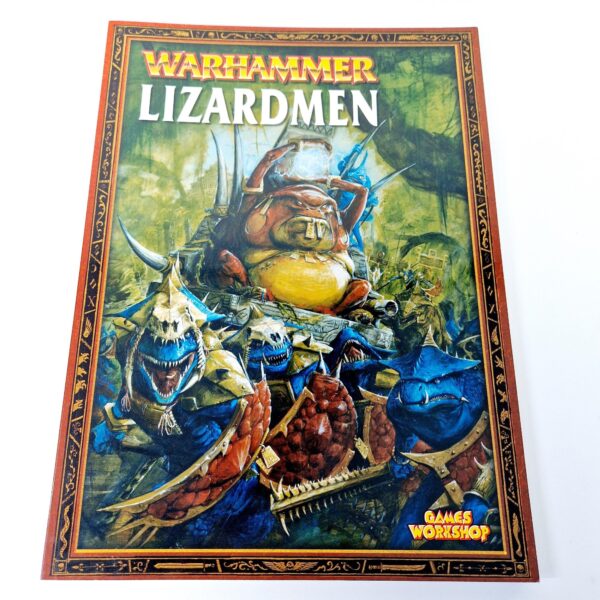 A photo of a Warhammer Lizardmen 6th Edition Army Book