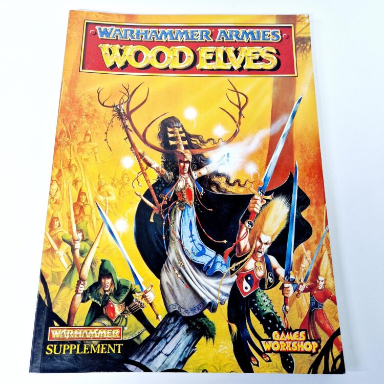 A photo of a Warhammer Wood Elves 4th Edition Army Book