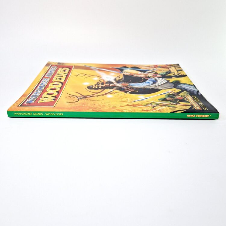 A photo of a Warhammer Wood Elves 4th Edition Army Book