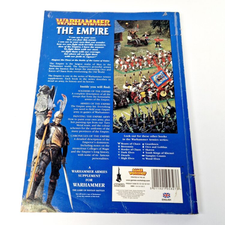 A photo of a Warhammer The Empire 6th Edition Army Book