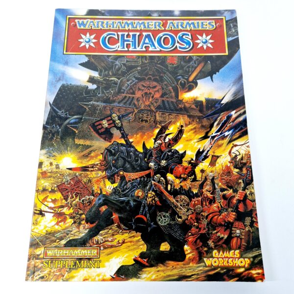 A photo of a Warhammer Chaos 4th Edition Army Book