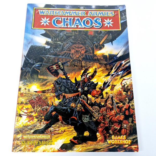 A photo of a Warhammer Chaos 4th Edition Army Book