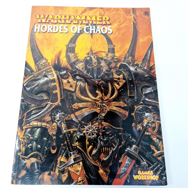 A photo of a Warhammer Hordes of Chaos 6th Edition Army Book